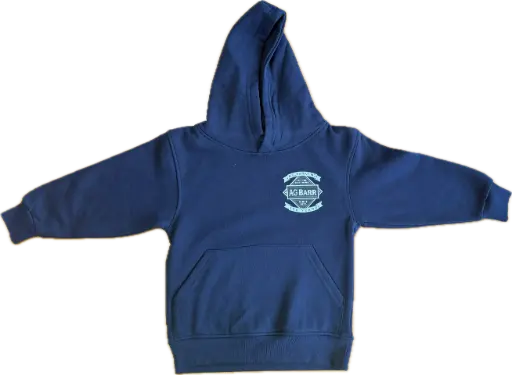 A G Barr Kids Anniversary Hoodie Navy