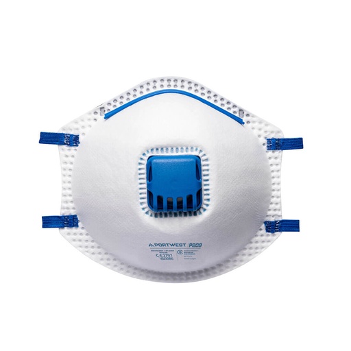 [P210WHR] [GIZX5E] FFP2V Fold Respirator - Blister Pack (Pk3)